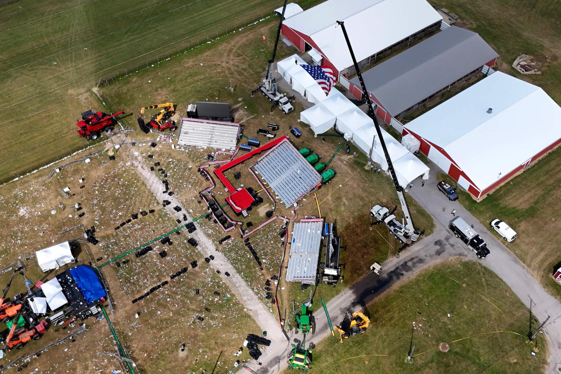 Rally Location Overhead View